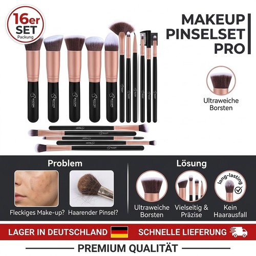 Make pinsel set - make,