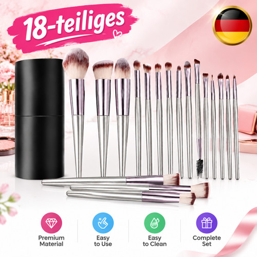 Teile make pinsel - 18, set