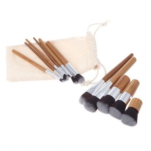 Kosmetikpinsel set teiliges - kosmetikpinsel-set, 11-teiliges